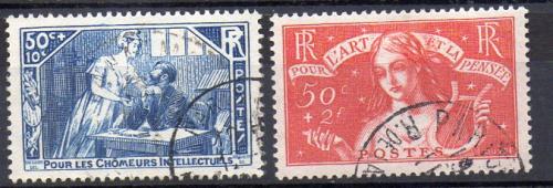 Francia Año 1935 Nº Yvert 307/08 (o)